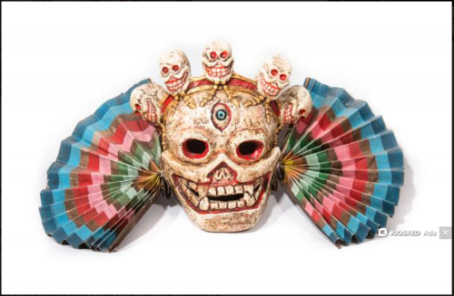 One of the objects to be featured at Wellcome's Tibet's Secret Temple show.Wellcome Collection/courtesy Ian Baker 